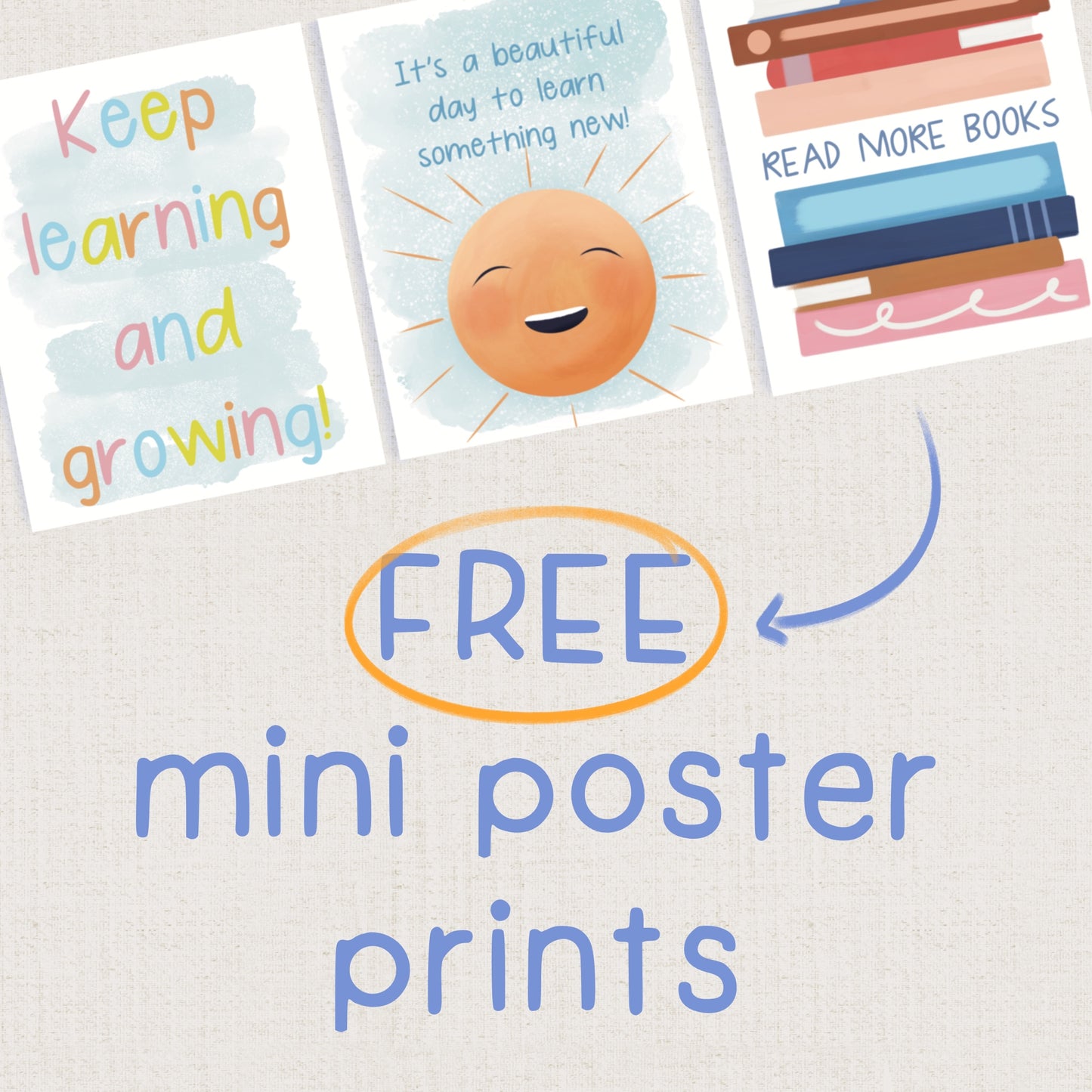Mini Poster Freebies