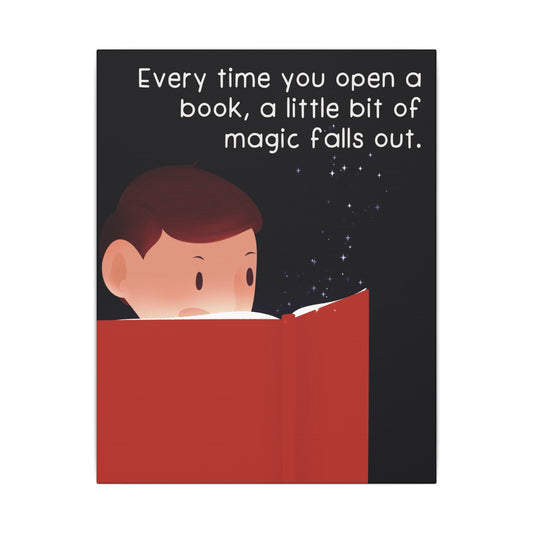 Book Magic Canvas Art