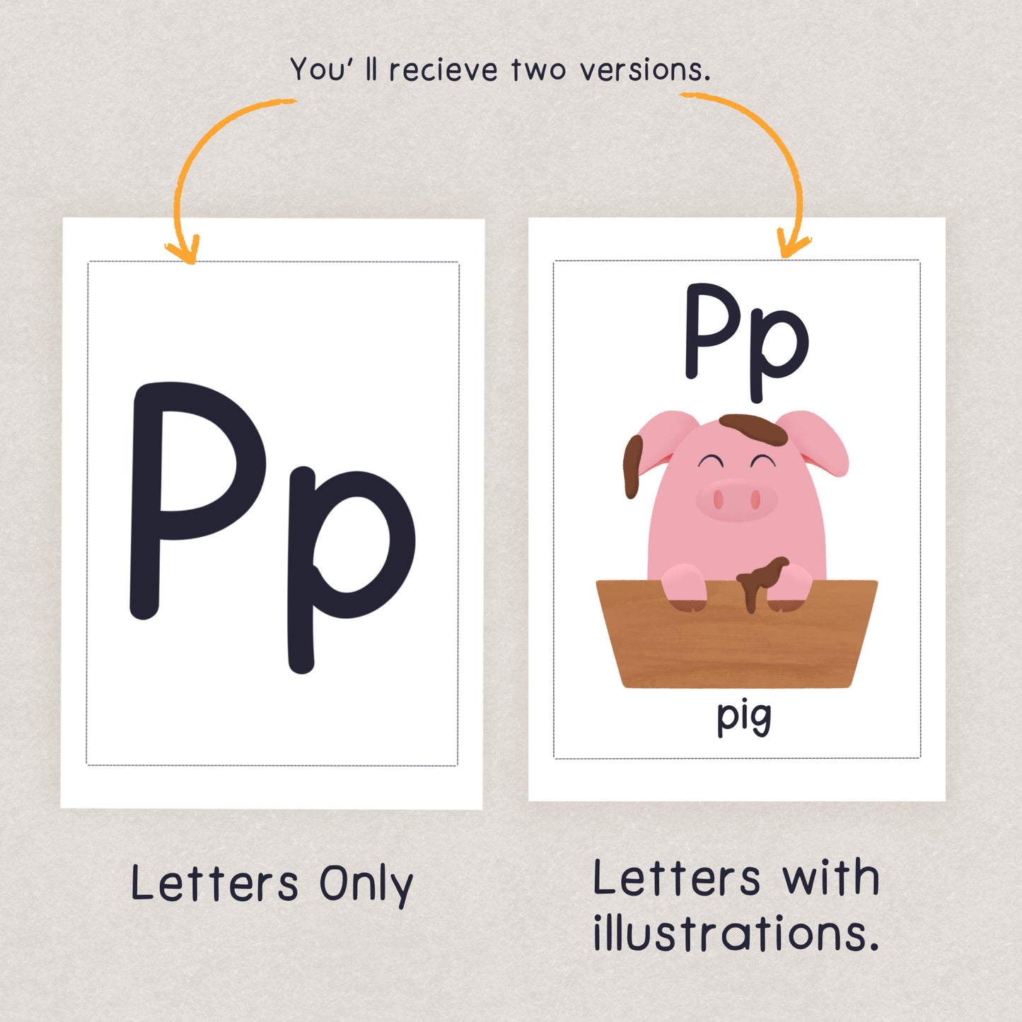 Alphabet Cards with Mini Poster