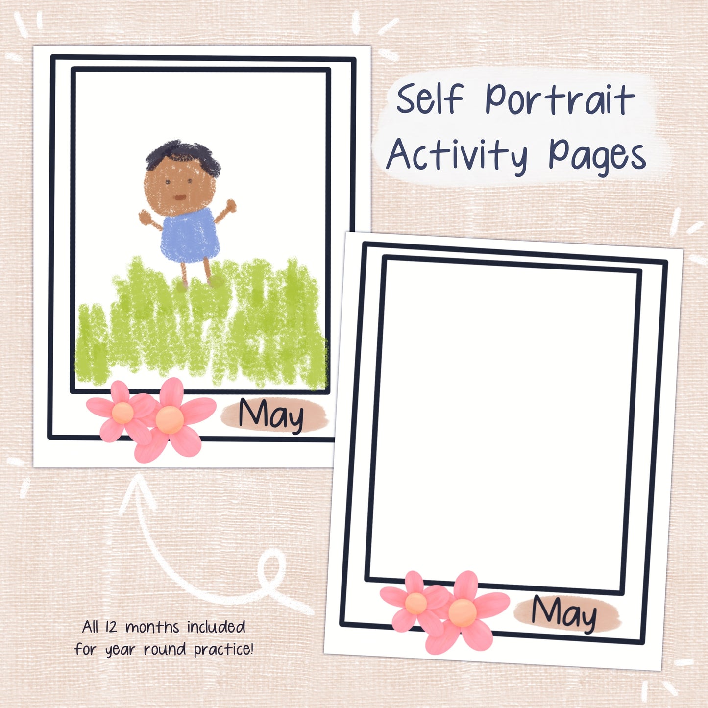 Self Portrait Activity Pages