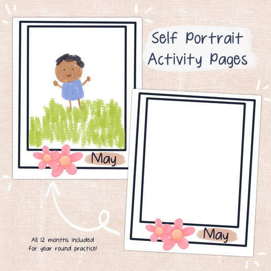 Self Portrait Activity Pages