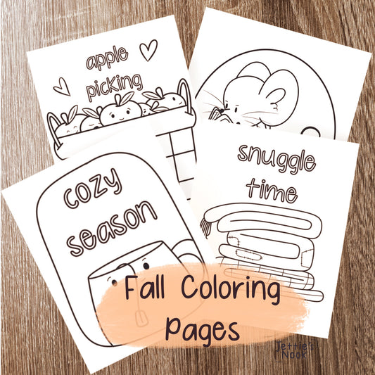 Fall Coloring Pages