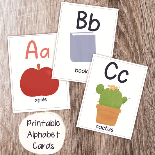 Alphabet Cards with Mini Poster